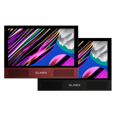 Видеодомофон Slinex Sonik 10 10"дюймов черный/красный