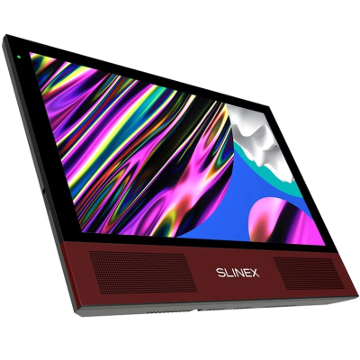 Відеодомофон Slinex Sonik 10 10"дюймів чорний/червоний