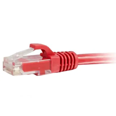 Патч-корд литой красный UTP, RJ45 0,5m, кат. 5Е PC-UTP-05M-RD