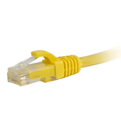 Патч-корд литой желтый UTP, RJ45 0.5m, кат. 5Е PC-UTP-05M-YL
