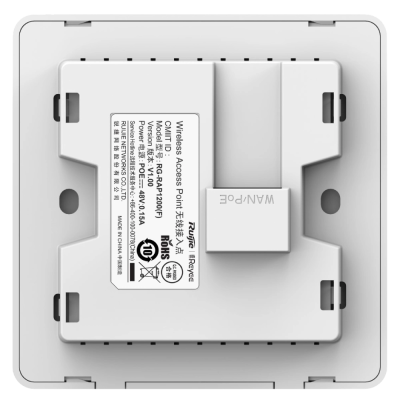 Точка доступу Ruijie Reyee RG-RAP1200(F) настінна