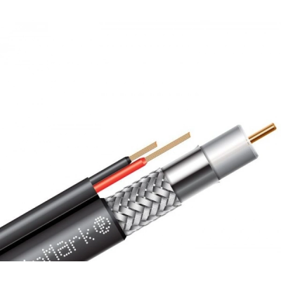 Кабель (черный, 305м) F 5967BV black-2x0.75power FinMark
