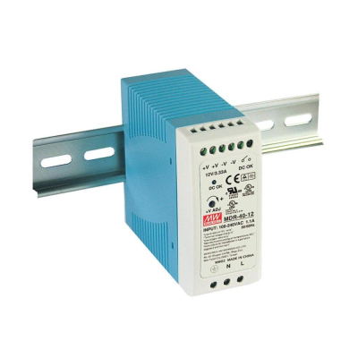 Блок питания Mean Well MDR-40-12 12В 3.33А