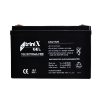 Аккумулятор 12В 100А/ч гелевый Trinix TGL12V100Ah/20Hr