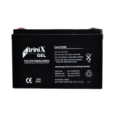 Аккумулятор 12В 100А/ч гелевый Trinix TGL12V100Ah/20Hr