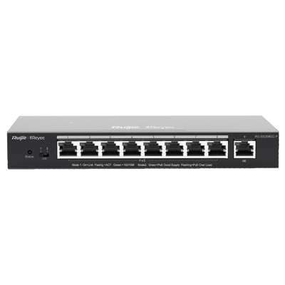 Коммутатор 9 портов управляемый Ruijie RG-ES209GC-P POE