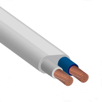 Провод ЗЗЦМ ШВВП 2х1 (бухта 100м.)