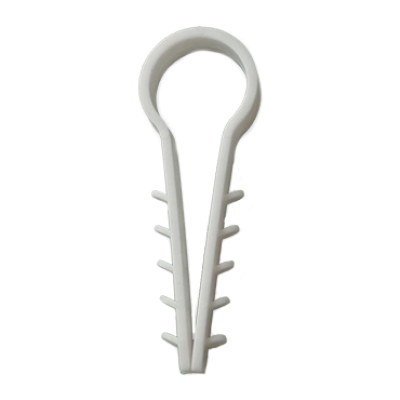 елка круглая d 16 белая (50 шт) Дюбель Ziplex