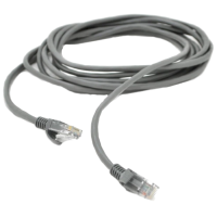 литой, UTP, RJ45, Cat.5e, 1m, серый, Cu (медь) Q500(PCR-CU/1G) Патч-корд RITAR
