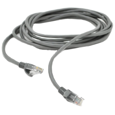 литой, UTP, RJ45, Cat.5e, 1m, серый, Cu (медь) Q500(PCR-CU/1G) Патч-корд RITAR
