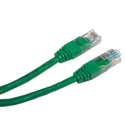зеленый Патч-корд  E-server UTP,  0.5 м, кат. 5e