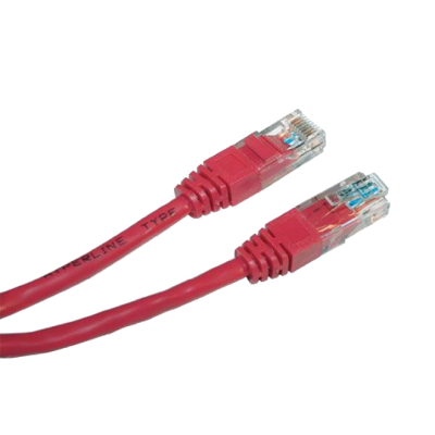 красный Патч-корд  E-server UTP,  0.5 м, кат. 5e