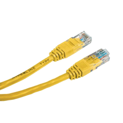 желтый Патч-корд  E-server UTP,  0.5 м, кат. 5e