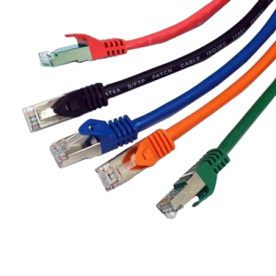 1 м, кат. 6А, синий, LW Патч-корд S/FTP L&W ELECTRONICAL