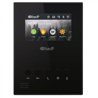 Видеодомофон Bas-IP AU-04LA black