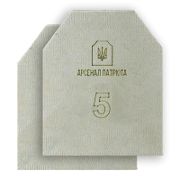Бронеплита Арсенал Патріота (цена комплекта из 2-х плит) 5 клас "Стандарт" 4.3 кг