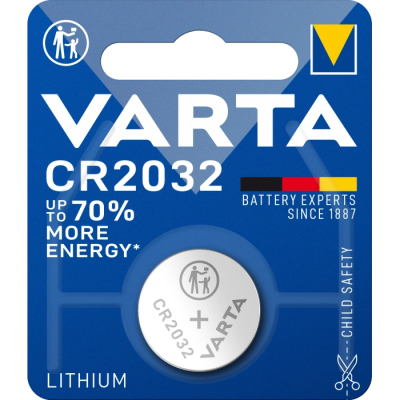 Батарейка CR2032 VARTA BLI 1 LITHIUM