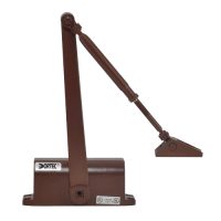Доводчик Dortec DT-63H Brown