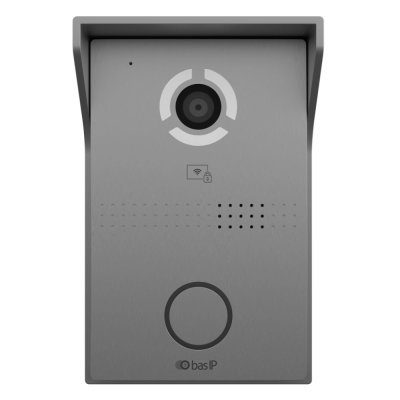 IP вызывная панель со считывателем UKEY для IP-домофонов Bas-IP AV-03BD silver