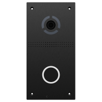 IP вызывная панель с бесконтактной кнопкой вызова Bas-IP AV-05FD black 