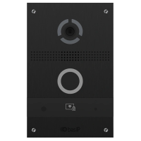 IP вызывная панель с распознанием лиц и считывателем UKEY Bas-IP AV-08FB black