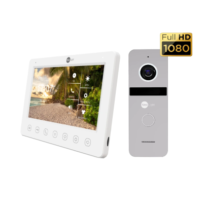 Комплект видеодомофона Neolight KAPPA HD KIT Silver