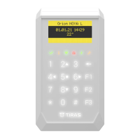 Сенсорная клавиатура OLED Тирас Tiras K-PAD OLED (white)
