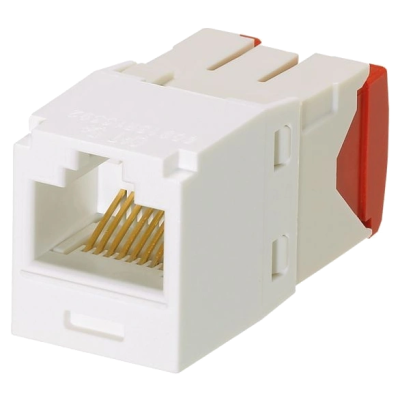 Модуль Mini-Com RJ45 UTP, кат.5е, белый Panduit CJ5E88TGAW