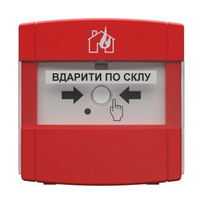 адресний ручний пожежний сповіщувач Тірас Tiras DETECTO MNL100