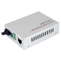 Медиаконвектор (1310TX&1550RX, 10/100, 20км SC) TelStream MC-118/320SC