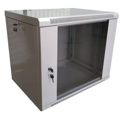 Шкаф коммутационный настенный 9U 600x450 разборный Hypernet WMNC-9U-FLAT-AC