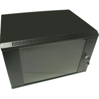 Шкаф коммутационный настенный 9U 600x600 разборный Hypernet WMNC66-9U-FLAT-AC-BLACK