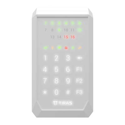Клавиатура Тирас Tiras K-PAD16 (white)