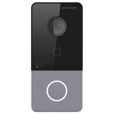 2 МП вызывная панель с Wi-Fi DS-KV6113-WPE1(C)