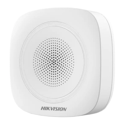 Беспроводная внутренняя сирена Hikvision DS-PS1-I-WE-Red (красная подсветка)