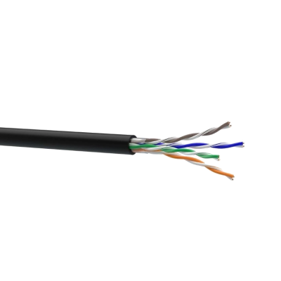 медь наружный ЗЗЦМ Кабель Cat. 5e U/UTP 4x2x24 AWG PE (К)(70910031) бухта 500м.