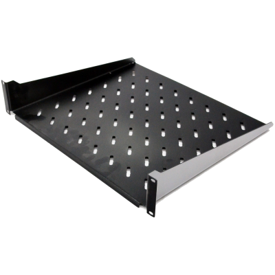 Полка консольная черная 19" 2U 450мм