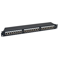 Патч-панель 19″ 24xRJ-45 FTP кат. 5e