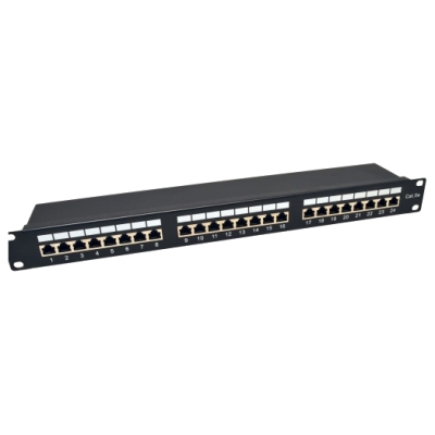 Патч-панель 19″ 24xRJ-45 FTP кат. 5e