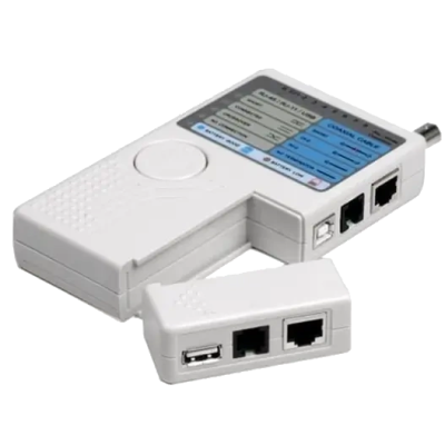 Тестер кабеля RJ-45, RJ-12, USB, BNC Hypernet RX-1000