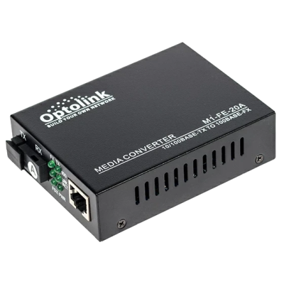 Медиаконвертор Optolink-1M-FE-20A 1310Tx 20km