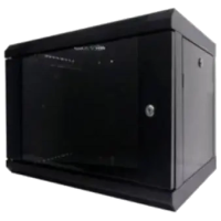 Шкаф коммутационный настенный Hypernet WMNC66-9U-FLAT-BLACK