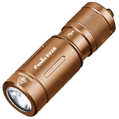 Фонарь ручной бронзовый Fenix E02R