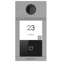 2 Мп IP вызывная панель  IP65, IK08 с Wi-Fi DS-KV8113-WME1(C)/Flush
