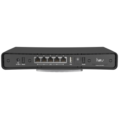 Беспроводной двухдиапазонный маршрутизатор с поддержкой LTE Mikrotik RBD53GR-5HacD2HnD&R11e-LTE6 hAP ac3 LTE6 kit