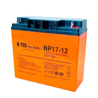 Аккумулятор U-tex PRO 12В / 17 Ah