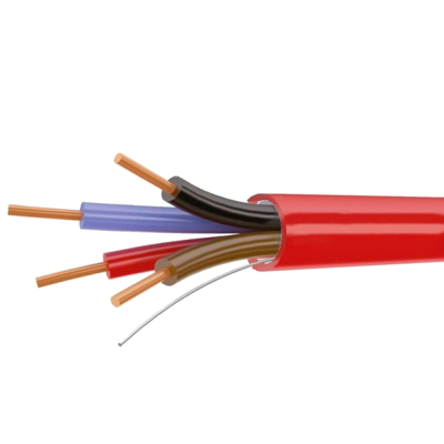Сигнальный кабель неэкранированный огнестойкий КСВВнг-LS 10x0.4 Cu
