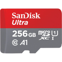 Карта памяти SANDISK 256GB Ultra microSDHC UHS-I Card A1 Class 10