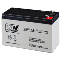 Аккумуляторная батарея MW Power MWS 7.2-12 (12V 7.2Ah) AGM