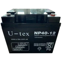 Аккумулятор U-tex 12В / 40 Ah